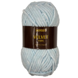 Zarela Luxury Velvet Yarn 100g (04 Baby Blue)