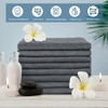 HOMEXCEL Microfiber Washcloths Towel Pack of 50,12"x12" Highly Absorbent and