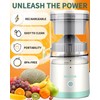 Electric Juicer Rechargeable,Portable Kitchen Gadget for making Orange Juice,Squeezing Oranges,Lemons,Kiwi