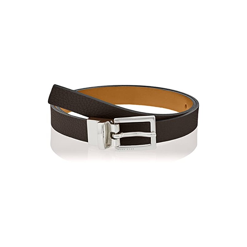 BOSS Women's Belt, Dark Brown206