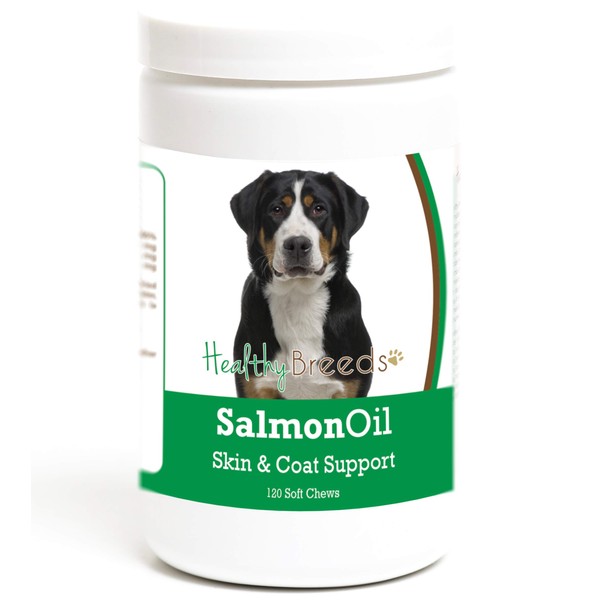 Healthy Breeds Greater Swiss Mountain Dog Salmon Oil Soft Chews