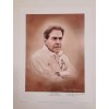 ALABAMA football "Nick Saban" print signed by Daniel Moore