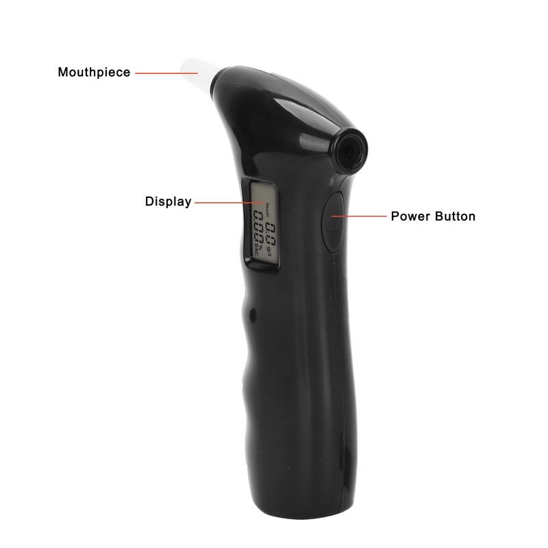 Portable Liquor Detector Selfbreathing Blowing Quick Response Testing Device Tool