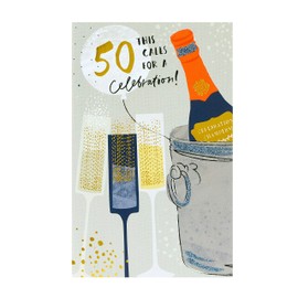 UK Greetings 50th Birthday Card - Birthday Card 50-50th Birthday Card for Her - 50th Birthday Card for Him - 50th Birthday Gifts - 50th Birthday Gifts Male - 50th Birthday Gifts Female, 616252-0-1