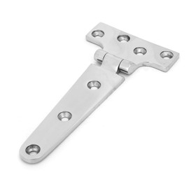FTVOGUE 151 * 75 * 4.5mm Engrosadas Bisagras de Acero Inoxidable Hoja T Tipo Bisagra Puerta de la Puerta de Casa Accesorios Ideal para Puertas de cobertizo de jardín Puertas de jardín