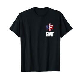 EMT EMS Uniform 4th of July Pocket Star Of Life Shirt Women Kids Men T-Shirt