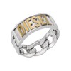 Diesel 32023700 Men's Ring Stainless Steel, Stainless Steel, No Gemstone
