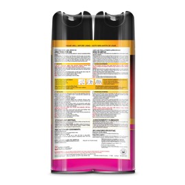 Hot Shot 26781, Roach & Spider Ant, Roach, Spider Killer, 17.5 OZ, Fresh Floral Scent (pack of 2)