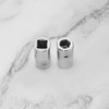 Store 2Pcs 1/4" Square Hole to 1/4" Hex Converter Metal