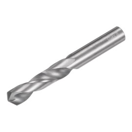 QUARKZMAN Solid Carbide Drill Bit 8mm (0.315") YG6X/C3 Micro Grain Tungsten Carbide Twist Drill Bit with Straight Shank for Drilling Stainless Steel, Aluminum, Metal and Plastic