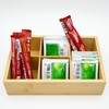 Bamboo Tea Bag Organizer, Wood Hot Tea Bag Drawer Storage