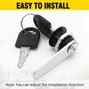 EATAKWARD RV Drawer Cam Lock 5/8 inch, Single Key, 3Lock
