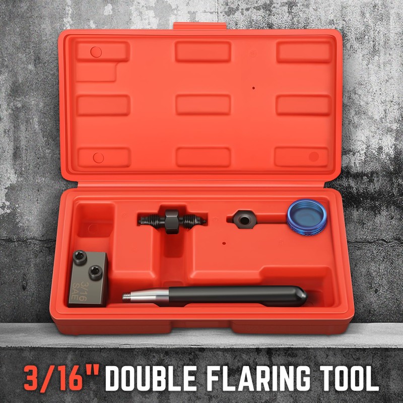 DNA MOTORING 3/16 in SAE Brake Line Double Flaring Tool,
