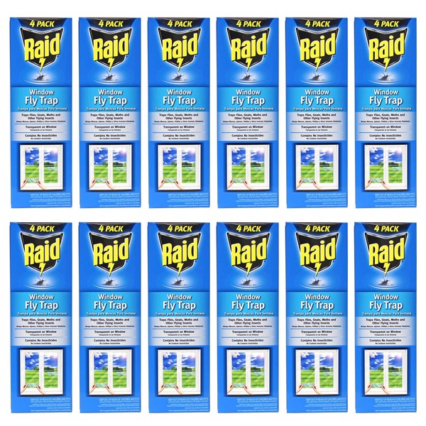 Raid Window Fly Trap (12 Pack)