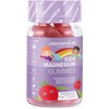 Kids Magnesium Gummies – Vegan - 1 Month Supply – Childrens Supplements – 30 Chewable Vitamins – 455 Mg Magnesium Citrate providing 50 mg Magnesium- by Novomins