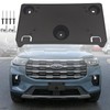 FASTCHE Front License Plate Frame Compatible with 2025 2026 Ford