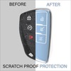 QBUC for Chevy Key Fob Cover with Keychain Soft TPU