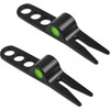 GBTUPOKW 2 PCS Golf Ball Fork Pivot Divot Repair Tool