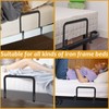 SlideStopper Gripper - Non Slip Mattress Holder for Metal Bed