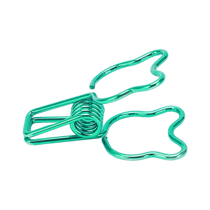 100pcs Small Binder Clips Multipurpose Innovative Little Bear Shape Strong