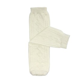 Wrapables Animales y divertido Colorful bebe Leg Warmers, Argyle White, One Size