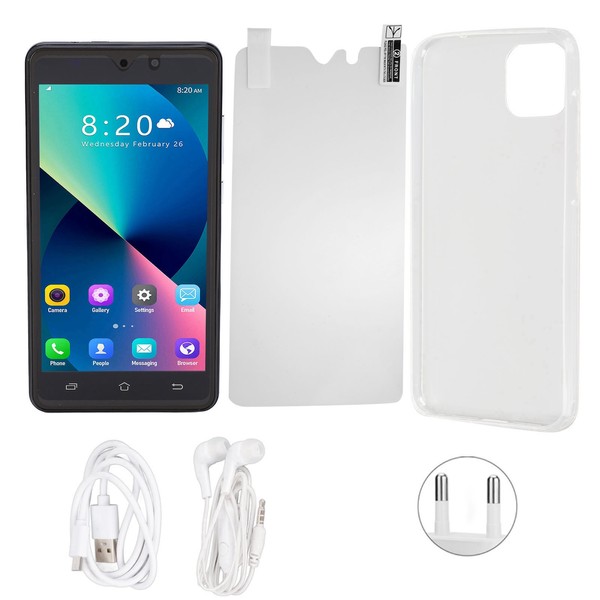 5.5in Dual SIM Smartphone 3G HD Touch Screen 3000mAh Battery