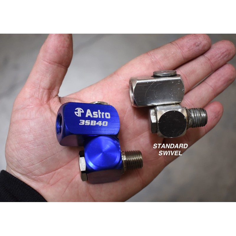 Astro Tools 3SB40 World's 1st High Flow 3-Way Air Swivel