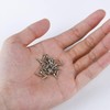 Roosea Pack of 1000 Small Self-Tapping Screws Metal M2 Wood