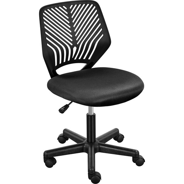 Yaheetech Desk Chair Computer Chair Low Back Armless Study Chair