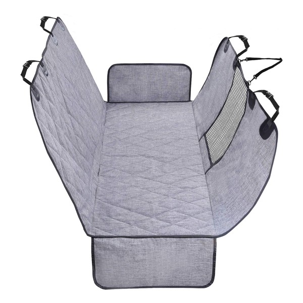 Vivaglory Dog Seat Covers, Mesh Visual Window with Extra Strap