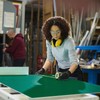WochiTV Green Silicone Rubber Sheet, 12" Wide x 1/8" Thick