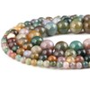 6mm Natural Indian Agate Beads Round Gemstone Loose Beads for