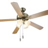 Wayilea Pull String Ceiling Fan Light Extender Chain, Stainless Steel
