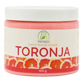 Crema Facial Corporal Productos Mart Mexico Toronja Hidratante 400g Todo Tipo Piel Noche