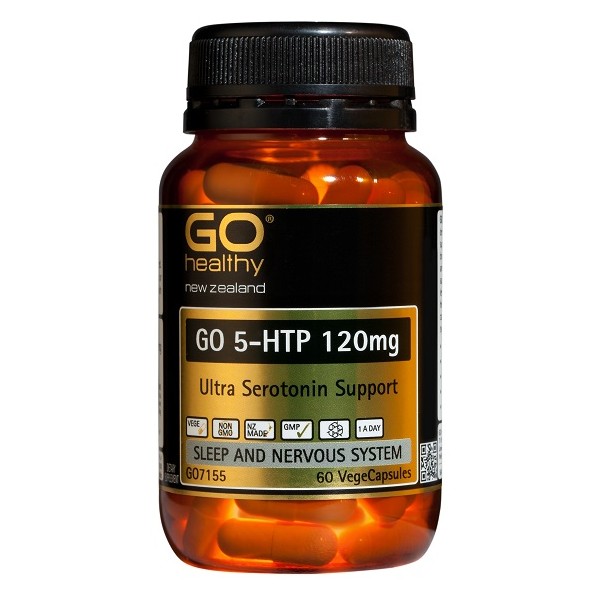 GO Healthy GO 5-HTP 120mg Capsules 60
