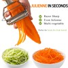 Sunkuka Potato Apple Vegetable Peeler Julienne Peeler for Kitchen -