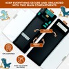Decorably Pop Up Multifunction Dinosaur Pencil Case With Calculator for
