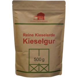 Schusterscheune Food Diatomaceous Earth 500 g Natural Silica for Dietary Supplement