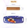 Surf Balance Board Trainer, Wobble Board with Adjustable Stoppers -4
