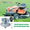 POSFLAG 1001046 Pre-Greased Spindle Assembly with 92851MA Pulley Replaces 1001046