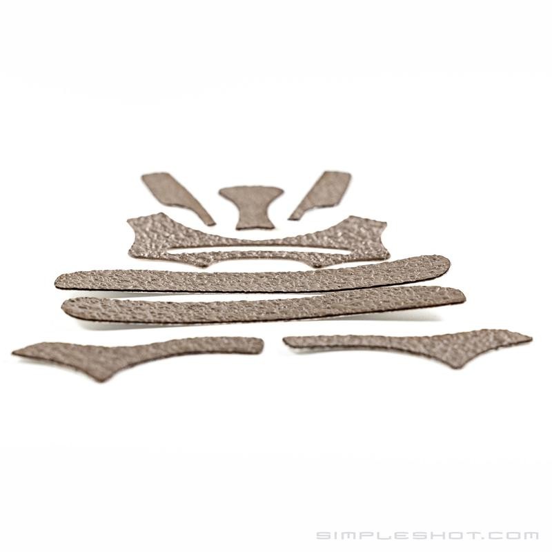 Custom-Cut Slingshot Grips - Slingshot Frame: Scout LT2, Grip Texture: