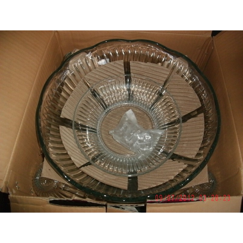 Everyday Gibson Punch Bowl Service for 12 Broadway Pattern