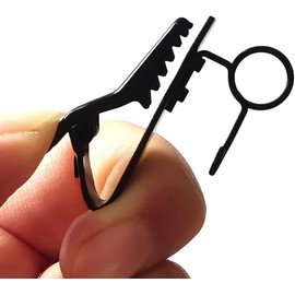 Metal Lapel Mic Clips,Metal Lavalier Tie Clips Lavalier Microphone Tie Clip for All Kinds of Omnidirectional Condenser Microphon for Smart Phone (20 Pcs,8.5mm)