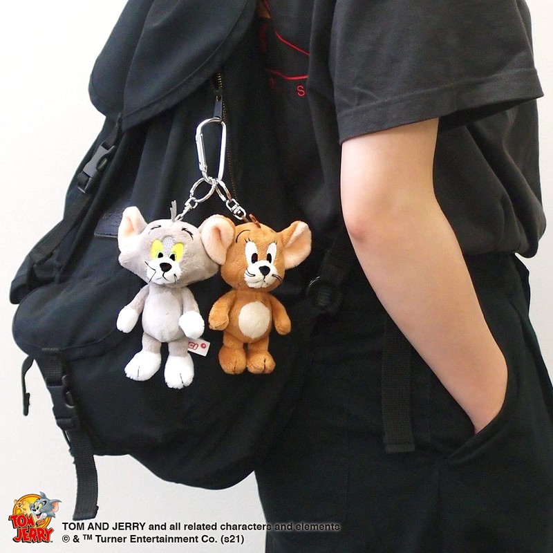 NICI BB Tom and Jerry Jerry Key Ring, 4.7 inches