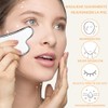 Herramienta de Gua Sha Facial de Acero Inoxidable, Herramienta Guasha