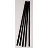 5 Pcs 1/4” Diameter x 24” Inch Long Color Opaque Black Acrylic Plexiglass Lucite Rods - .25 Dia - 6.35mm Diameter Clear Solid Black