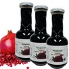 100% Organic Pomegranate Molasses 12.35 Oz Glass Bottle,(3 Pack) No
