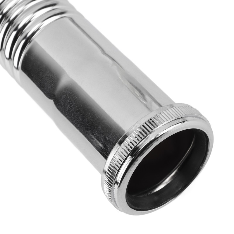 Bathroom Flexible Sink Drain Pipe Corrugated U Shape No Odor