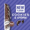 Nonni's Cookies & Crème Biscotti, Rich Dark Cocoa Cookie with