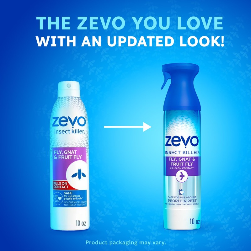 Zevo Flying Insect Killer Spray - Bug Spray for Home